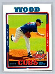 Kerry Wood Baseball Cards 2005 Topps Opening Day Prices