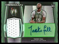 Tacko Fall [Jersey Autograph Green] #220 Basketball Cards 2019 Panini Obsidian Prices