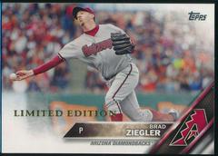 Brad Ziegler #25 Baseball Cards 2016 Topps Limited Edition Prices