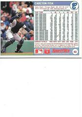Carlton Fisk #43 Baseball Cards 1988 Sportflics Prices