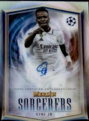 Vini Jr. #SA-VJ Soccer Cards 2022 Topps Merlin Chrome UEFA Club Competitions Sorcerers Autographs Prices