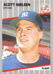 Scott Nielson #261 Baseball Cards 1989 Fleer Prices