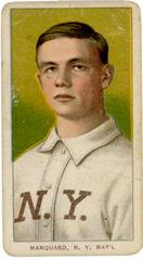 Rube Marquard [Portrait] Baseball Cards 1909 T206 Tolstoi Prices