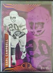 Earl Campbell [Purple] #12 Football Cards 2023 Panini Chronicles Draft Picks Illusions Prices