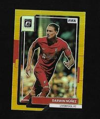 Darwin Nunez [Optic Gold] #75 Soccer Cards 2022 Panini Donruss Prices