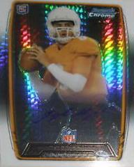 Tyler Bray [Gold Refractor] #TB Football Cards 2013 Bowman Chrome Rookie Autograph Prices