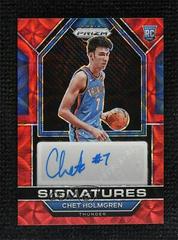 Chet Holmgren [Choice] #RSI-CHE Basketball Cards 2022 Panini Prizm Rookie Signatures Prices