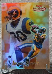 Isaac Bruce [Class 3 Red Label] #35 Football Cards 1999 Topps Gold Label Prices