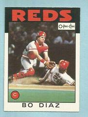 Bo Diaz #253 Baseball Cards 1986 O Pee Chee Prices