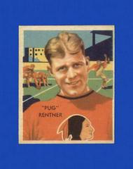 Pug Rentner Football Cards 1935 National Chicle Prices