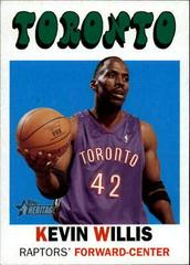 Kevin Willis Basketball Cards 2000 Topps Heritage Prices