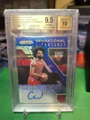 Coby White [Blue Shimmer] #CWT Basketball Cards 2019 Panini Prizm Rookie Signatures Prices
