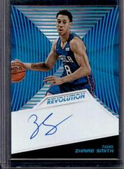 Zhaire Smith [Infinite] Basketball Cards 2018 Panini Revolution Rookie Autographs Prices
