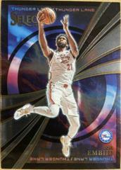 Joel Embiid #6 Basketball Cards 2022 Panini Select Thunder Lane Prices