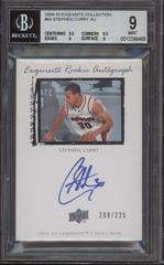 Stephen Curry [Autograph Rookie Parallel] #64 Basketball Cards 2009 UD Exquisite Collection Prices