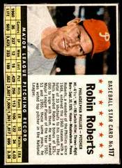 Robin Roberts [Hand Cut] Baseball Cards 1961 Post Cereal Prices