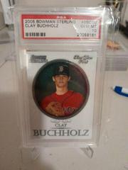 Clay Buchholz #BSCBU Baseball Cards 2005 Bowman Sterling Prices