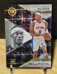 Jalen Duren [Holo Gold] #83 Basketball Cards 2022 Panini Black Prices