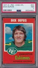 Dick Dupuis Football Cards 1971 O Pee Chee CFL Prices