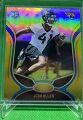 Josh Allen [Mirror Gold] #4 Football Cards 2019 Panini Certified Prices