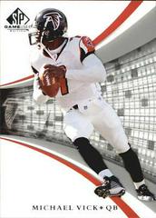 Michael Vick #4 Football Cards 2004 SP Game Used Prices