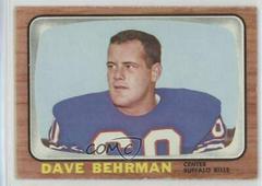 Dave Behrman #18 Football Cards 1966 Topps Prices
