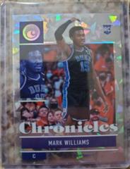 Mark Williams [Cracked Ice] #21 Basketball Cards 2022 Panini Chronicles Draft Picks Prices