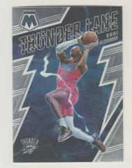 Shai Gilgeous Alexander Basketball Cards 2021 Panini Mosaic Thunder Lane Prices