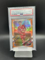 Jamal Musiala [Orange Bubbles] Soccer Cards 2020 Topps Chrome UEFA Champions League Prices