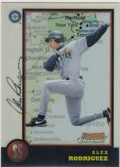 Alex Rodriguez [Refractor] Baseball Cards 1998 Bowman Chrome International Prices