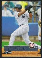Bernie Williams #366 Baseball Cards 2003 Upper Deck Prices