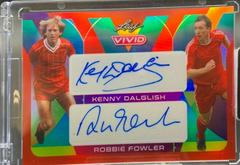 Kenny Dalglish , Robbie Fowler [Red] #DA-46 Soccer Cards 2022 Leaf Vivid Dual Autographs Prices