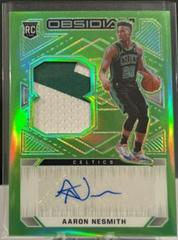 Aaron Nesmith [Jersey Autograph Green Flood] #229 Basketball Cards 2020 Panini Obsidian Prices