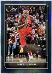 Pascal Siakam [Blue] #5 Basketball Cards 2021 Panini One and One Prices