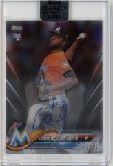 Sandy Alcantara [Autograph Black] #SA Baseball Cards 2018 Topps Clearly Authentic Prices