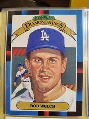 Bob Welch [Diamond Kings] Baseball Cards 1988 Donruss Prices