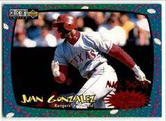 Juan Gonzalez Baseball Cards 1997 Collector's Choice Crash the Game Prices