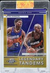 Charles Barkley, Kevin Johnson [Gold] #14 Basketball Cards 2021 Panini Contenders Optic Legendary Tandems Prices