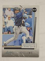 Royce Lewis #P-5 Baseball Cards 2021 Panini Absolute Prospects Prices