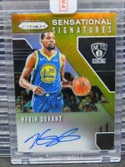 Kevin Durant [Gold Prizm] #SS-TBA Basketball Cards 2019 Panini Prizm Sensational Signatures Prices