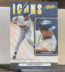 Kirby Puckett [Retail Lava] Baseball Cards 2022 Panini Absolute Icons Prices