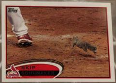 Skip Schumaker [Cardinals Rally Squirrel] #93 Baseball Cards 2012 Topps Prices