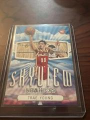 Trae Young [Holo] #10 Basketball Cards 2022 Panini Hoops Skyview Prices