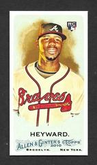 Jason Heyward [Mini] #53 Baseball Cards 2010 Topps Allen & Ginter Prices