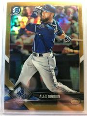 Alex Gordon [Gold Refractor] #23 Baseball Cards 2018 Bowman Chrome Prices