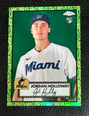 Jordan Holloway [Green Yellow] Baseball Cards 2021 Topps Chrome Platinum Anniversary Prices