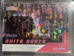 Paul George [Cracked Ice] Basketball Cards 2021 Panini Contenders Suite Shots Prices