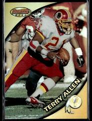 Terry Allen [Refractor] #BBP2 Football Cards 1997 Stadium Club Bowman's Best Previews Prices