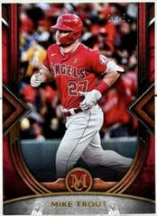 Mike Trout [Ruby] #18 Baseball Cards 2022 Topps Museum Collection Prices