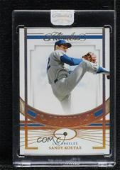 Sandy Koufax [Gold] #29 Baseball Cards 2021 Panini Flawless Prices